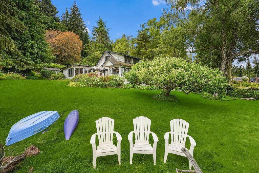 Murden Cove Waterfront Retreat: 3Br Oasis & Kayaks Villa Bainbridge Island Buitenkant foto