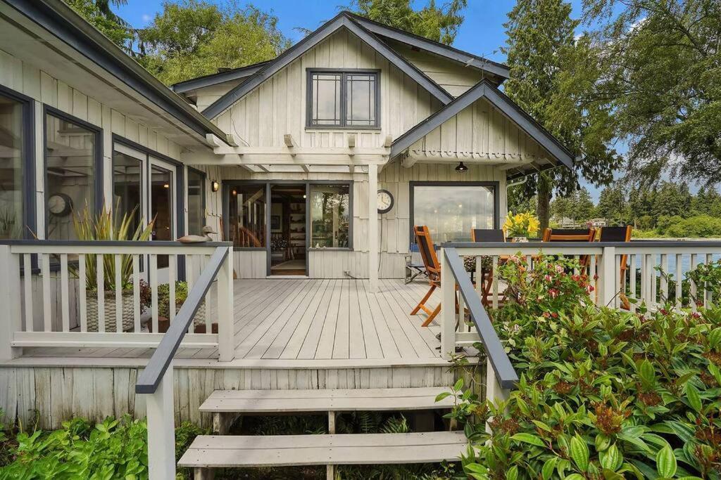 Murden Cove Waterfront Retreat: 3Br Oasis & Kayaks Villa Bainbridge Island Buitenkant foto