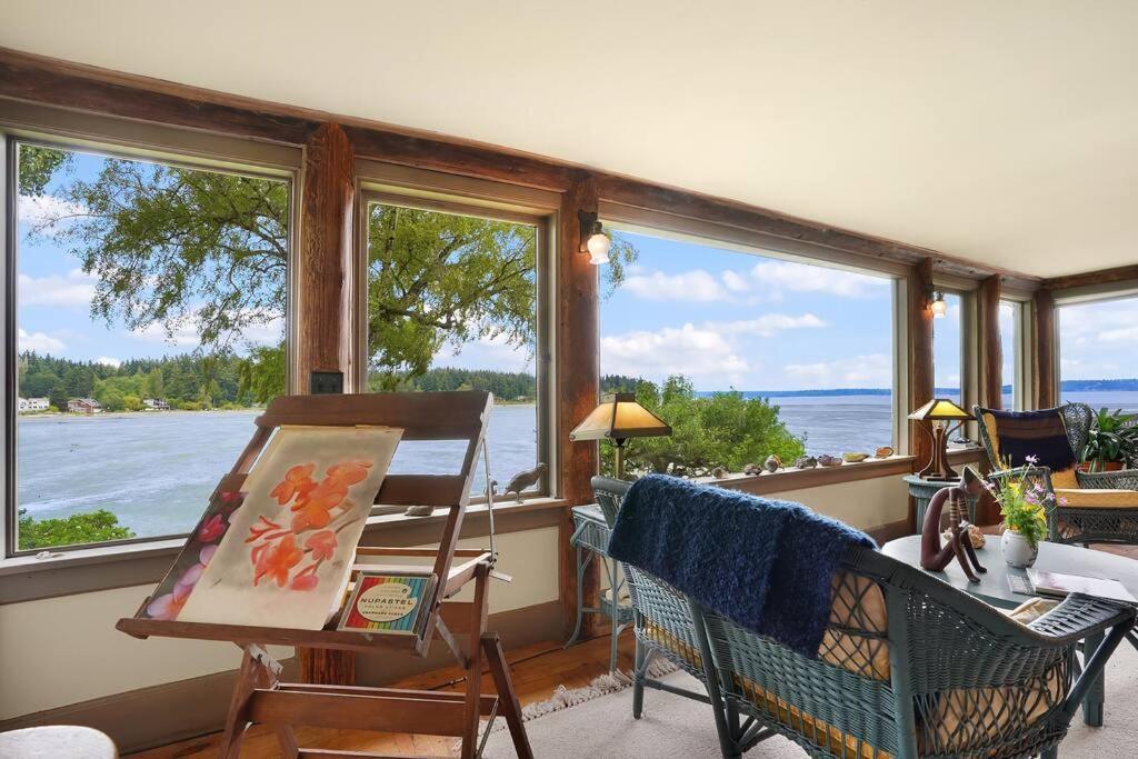 Murden Cove Waterfront Retreat: 3Br Oasis & Kayaks Villa Bainbridge Island Buitenkant foto