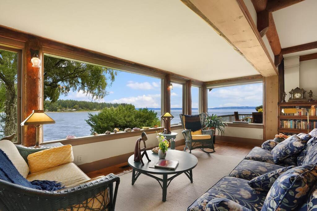 Murden Cove Waterfront Retreat: 3Br Oasis & Kayaks Villa Bainbridge Island Buitenkant foto